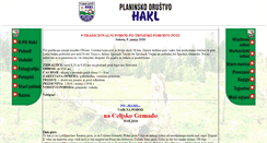 Desktop Screenshot of drustvo-hakl.si